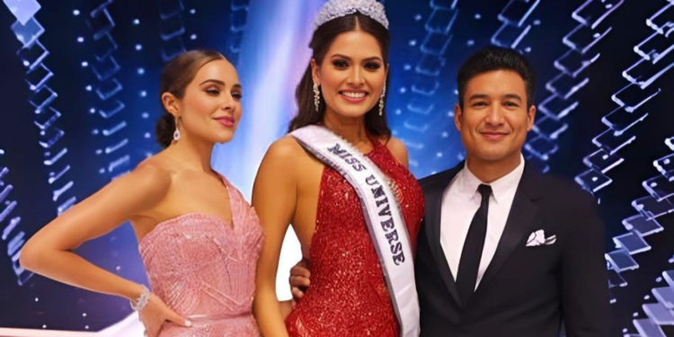 Mario Lopez as host of Miss Universe 2020