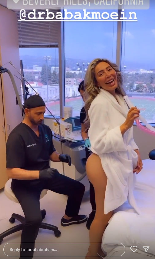 Fans peculated Farrah had a secret Brazilian Butt Lift surgery