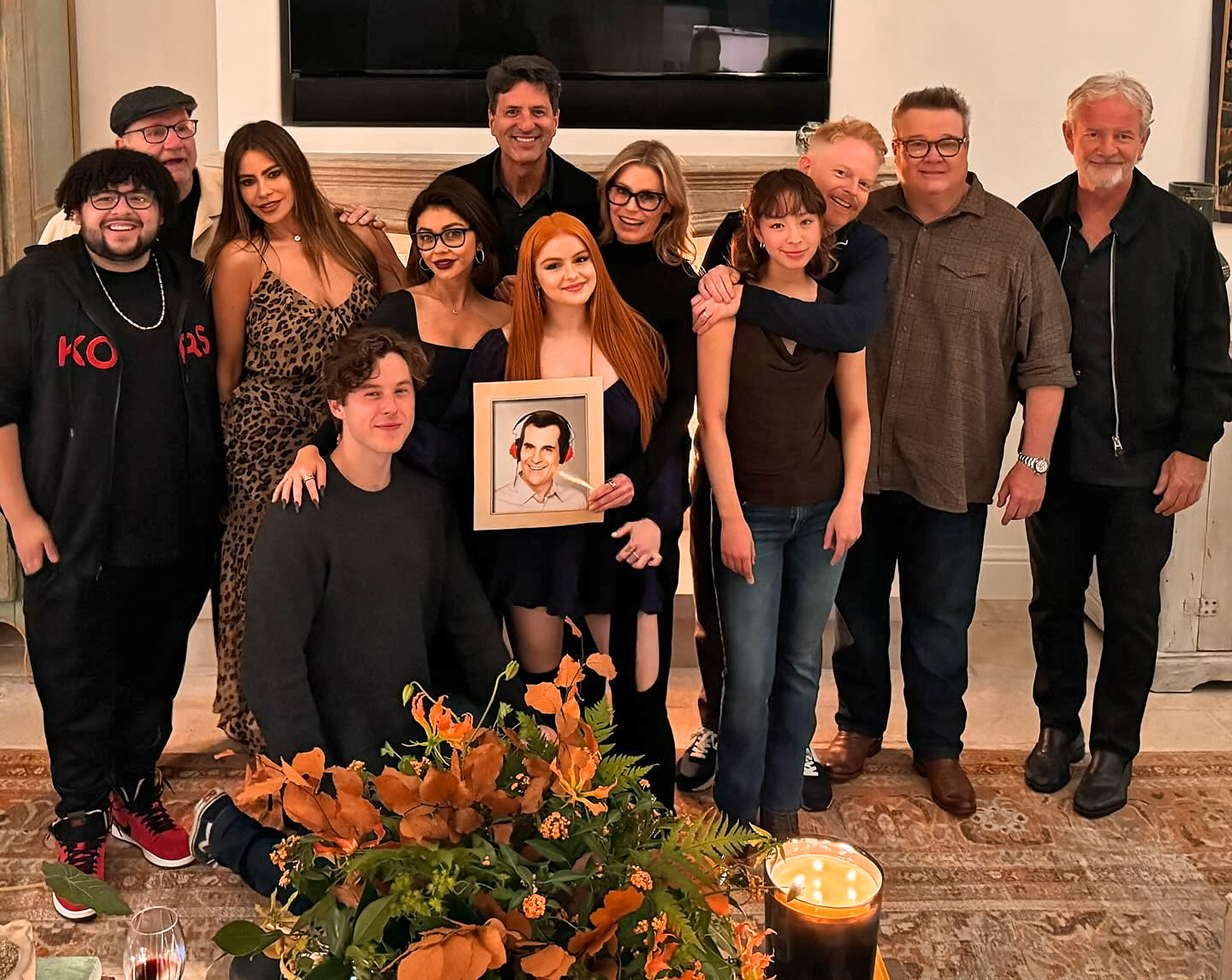 The cast reunited at Sofia's LA mansion last year