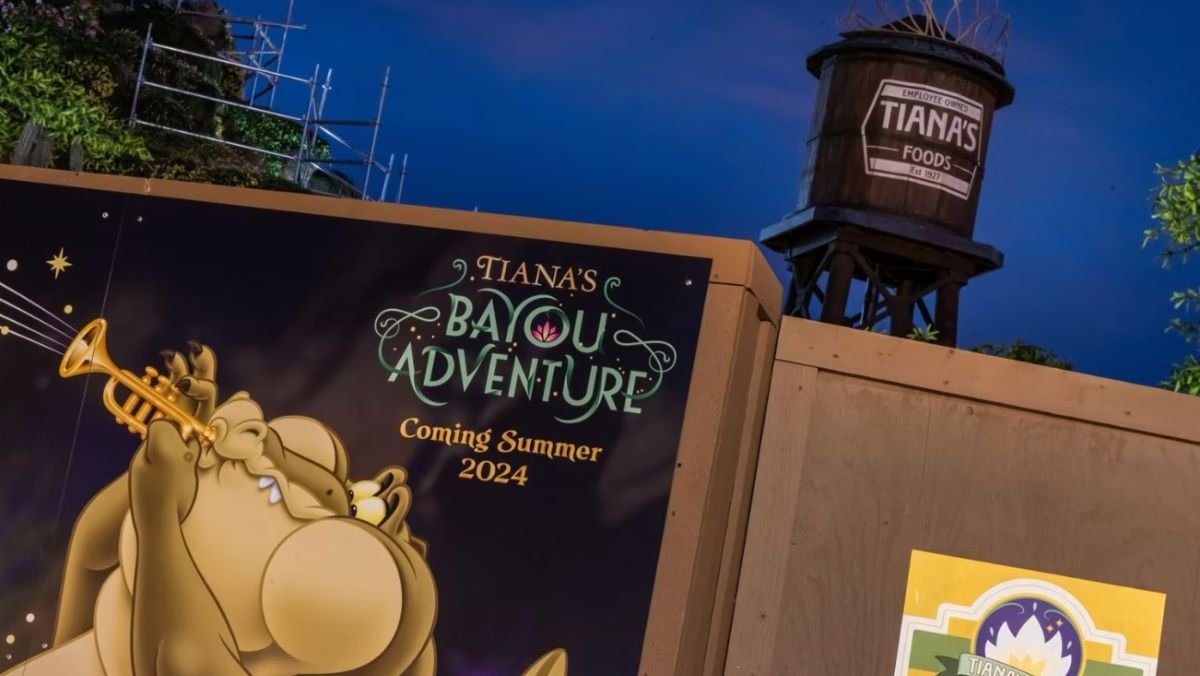 Disney Parks look at Tiana's Bayou adventure coming summer 2024