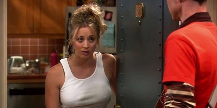 Kaley Cuoco as Penny in The Big Bang Theory