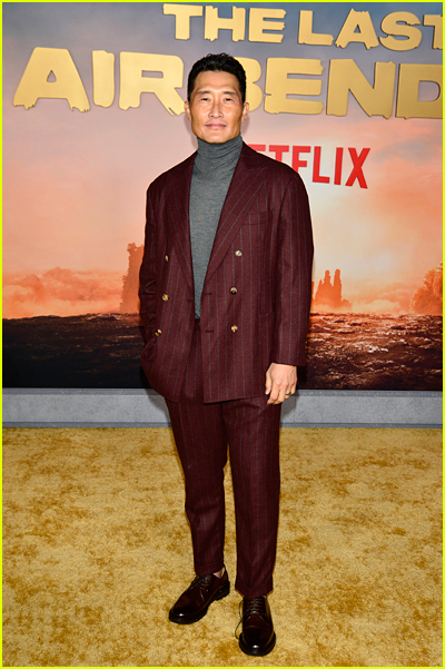 Daniel Dae Kim on the Avatar The Last Airbender premiere gold carpet
