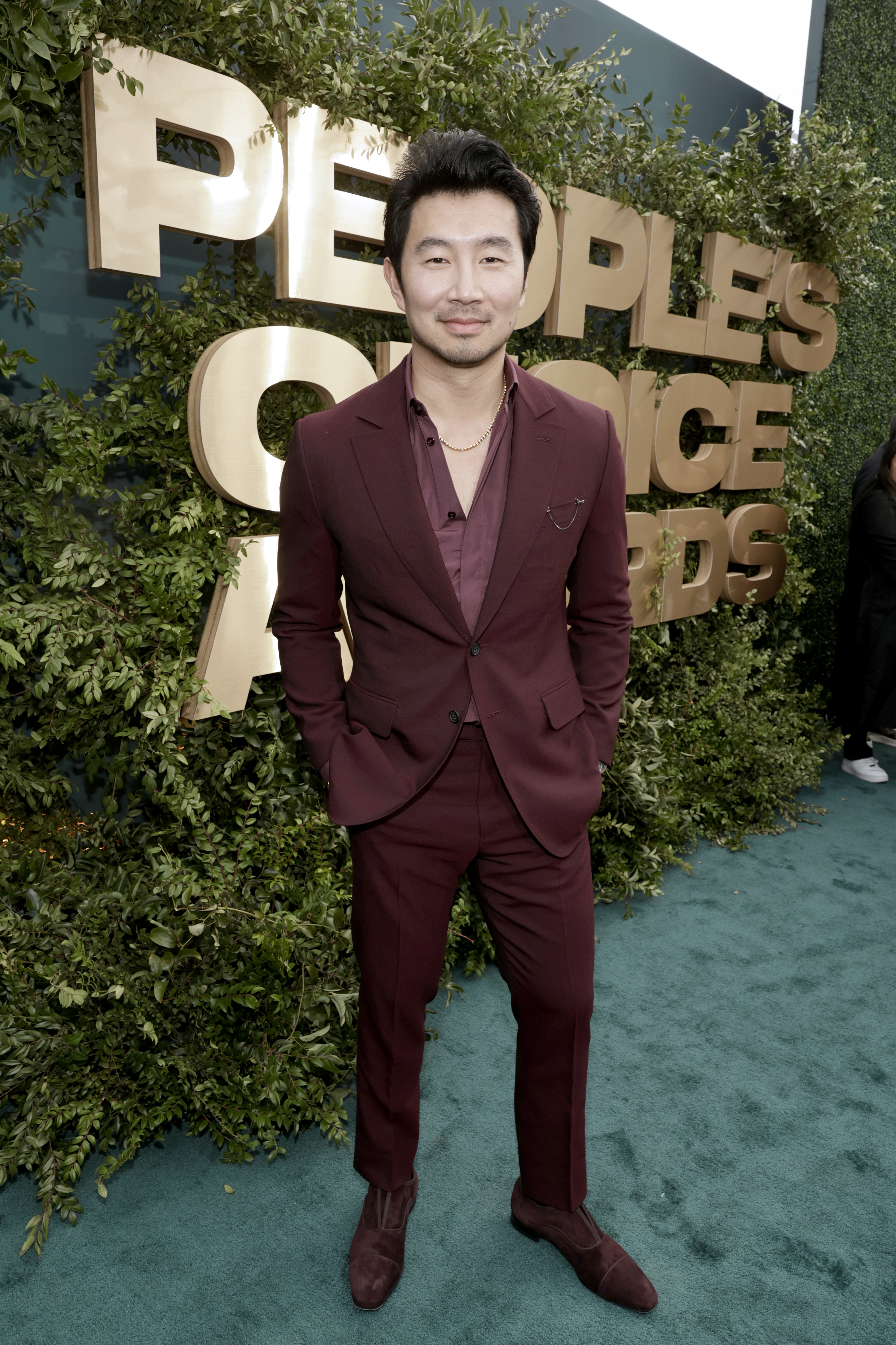 Simu Liu hosted the awards show and looked dapper