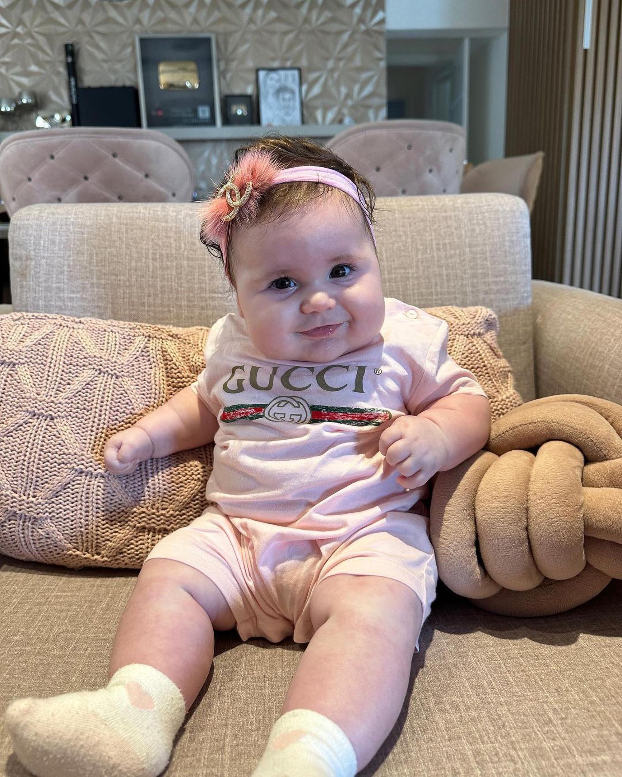 The baby influencer has already earned in millions