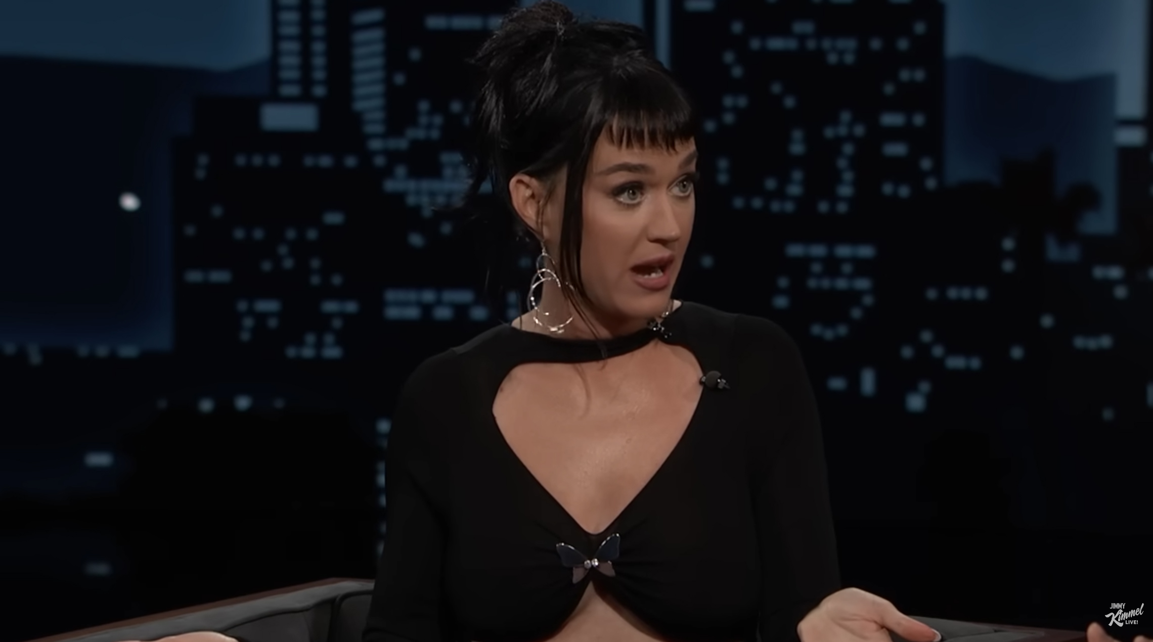 Katy announced her American Idol exit on Jimmy Kimmel Live