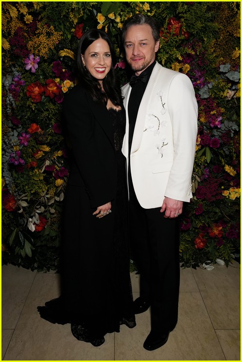 James McAvoy with wife Lisa Liberati