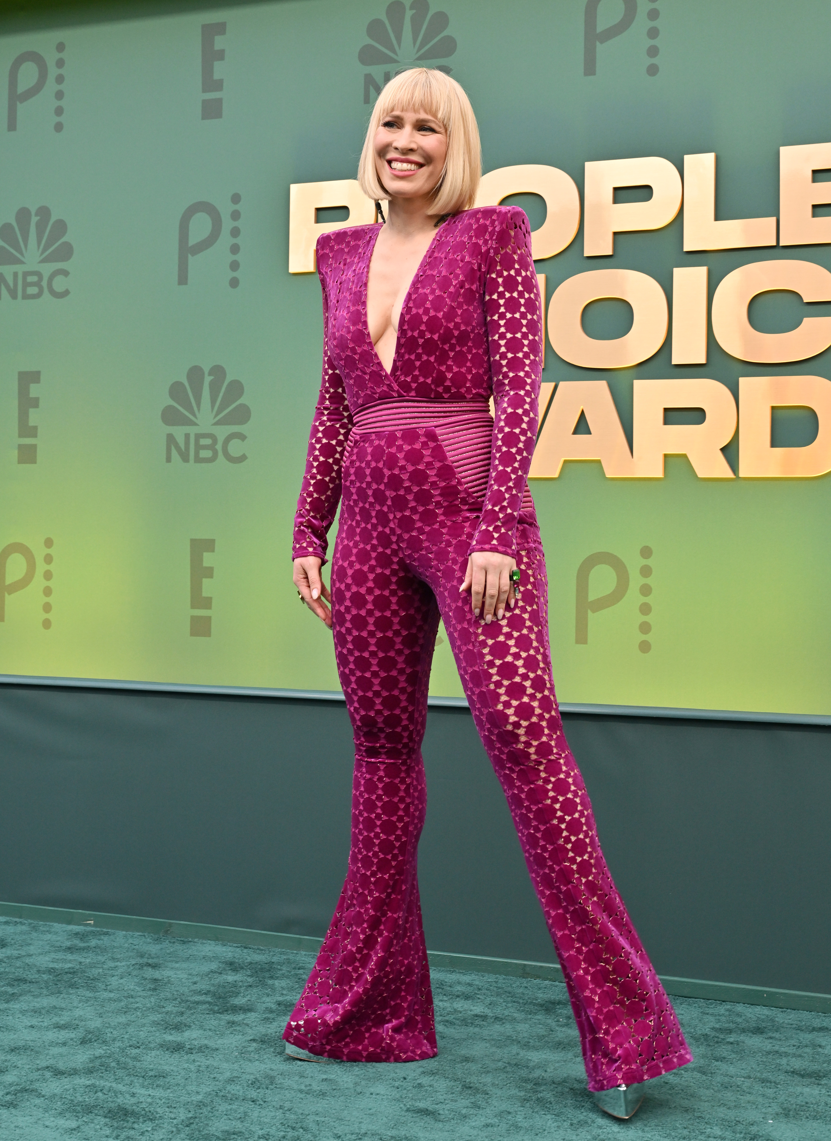 The singer attended the People's Choice Awards
