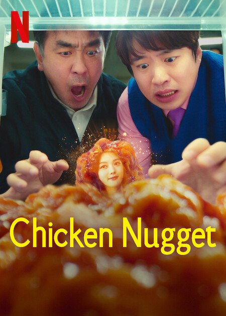 Poster for Chicken nugget series  on netflix with strange trailer