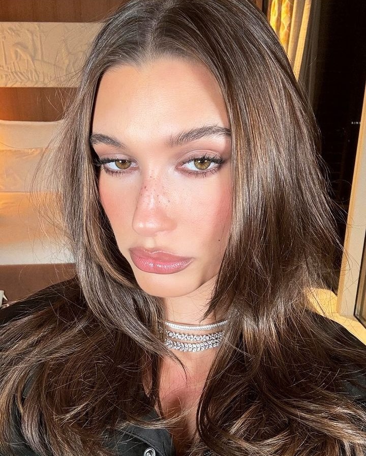 Hailey took to her Instagram Stories to share the eyebrow-raising post