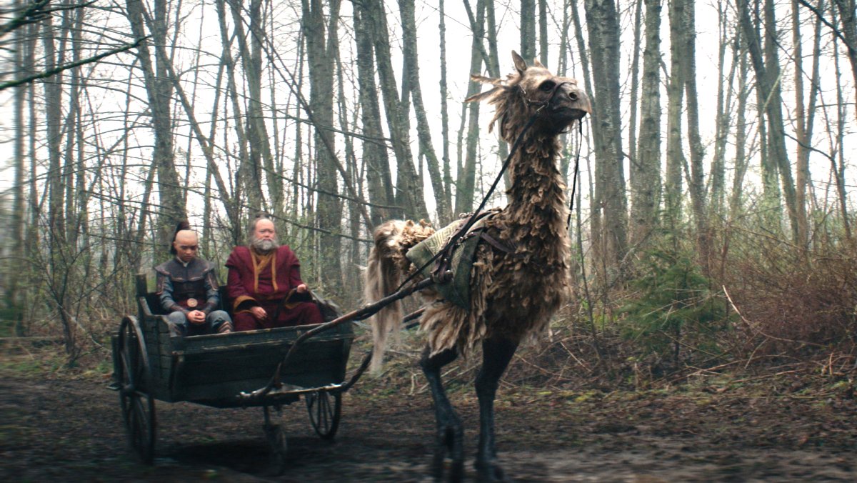 Netflix Avatar The Last Airbender hybrid animal creature Ostrich Horse