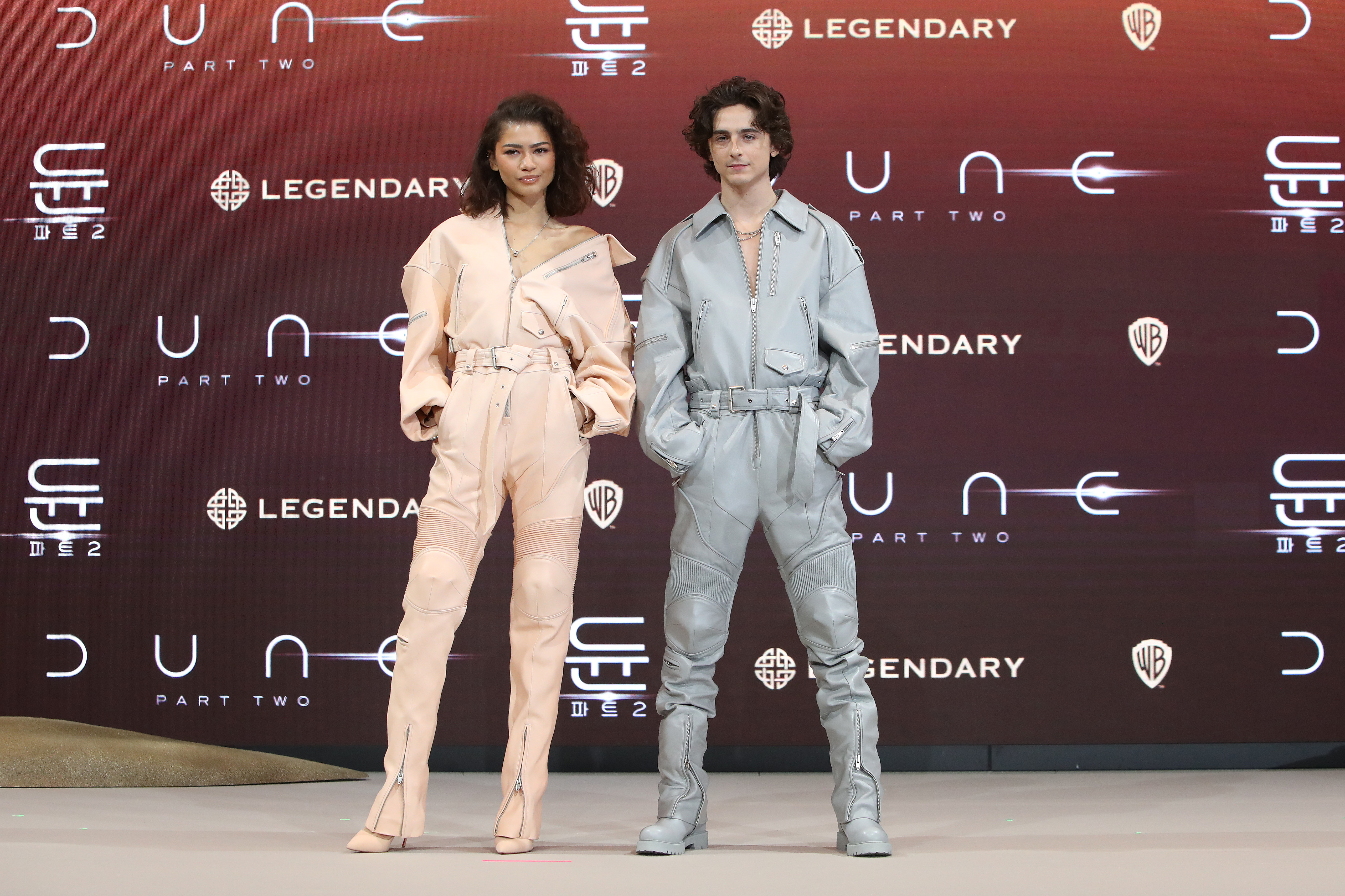 Zendaya and Timothee have been travelling the world to promote their new movie