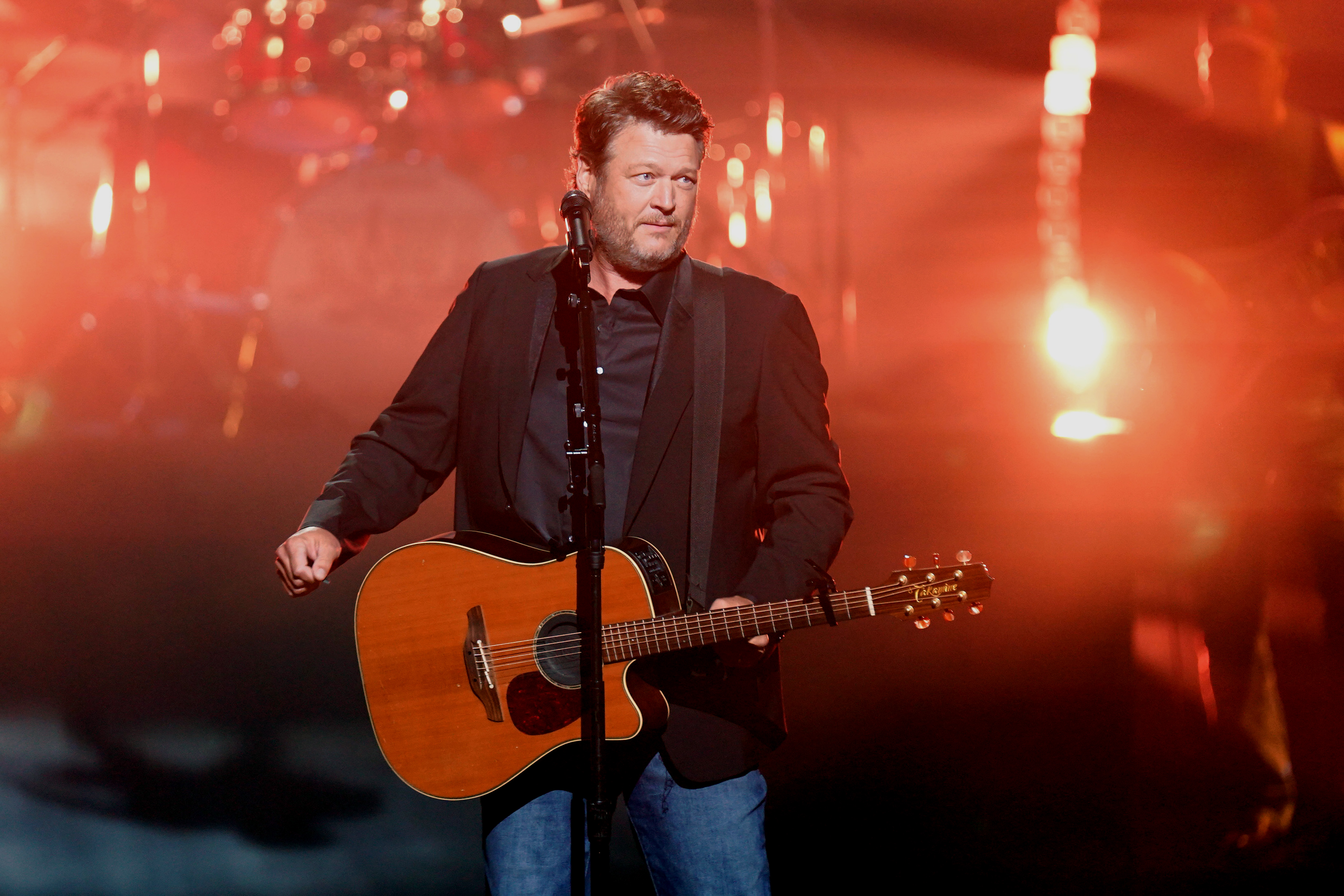 Blake is set to spend over a month away from home