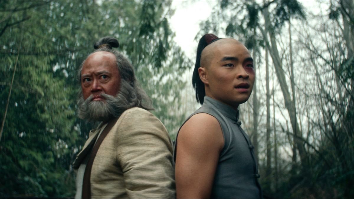 Avatar the last airbender live action Iroh and Zuko