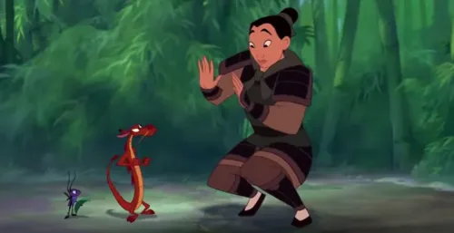 Still from Disney's Mulan