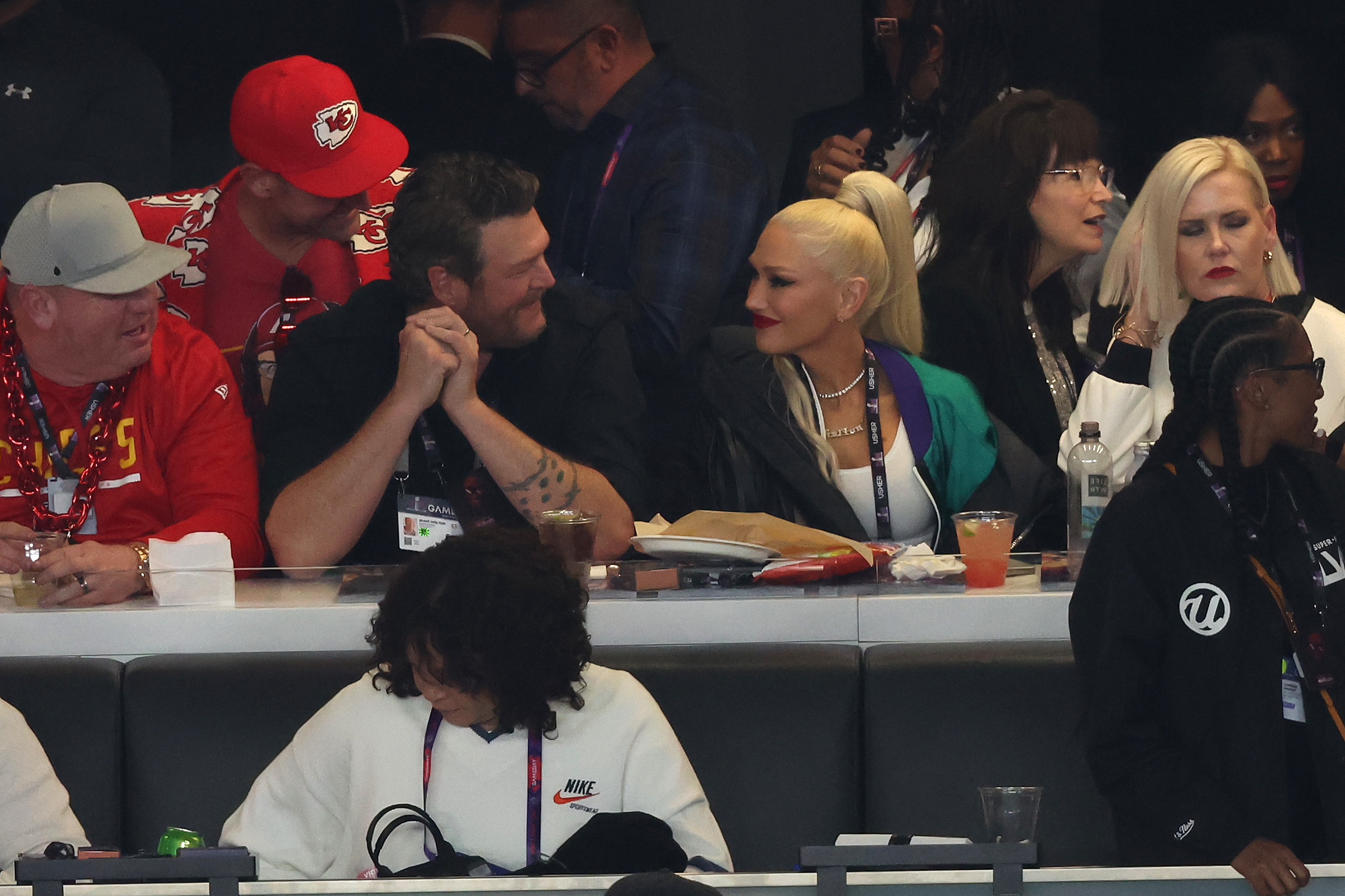 As of late, Gwen and Blake have been rumored to be having marital woes