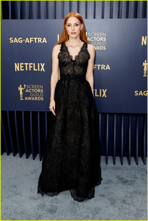 Jessica Chastain at the SAG Awards