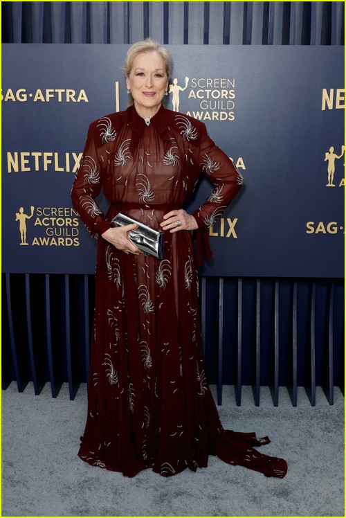 Meryl Streep (Only Murders in the Building) at the SAG Awards