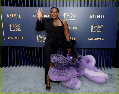 Danielle Brooks (The Color Purple) at the SAG Awards