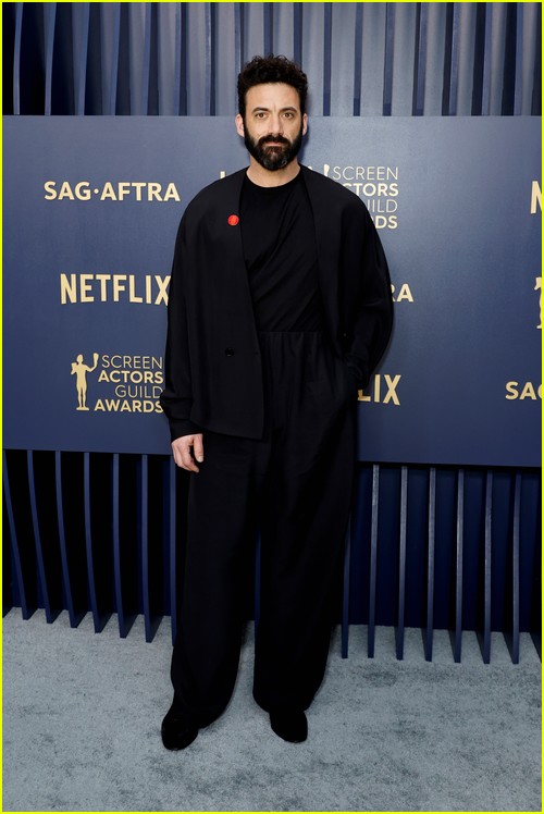 Morgan Spector (The Gilded Age) at the SAG Awards