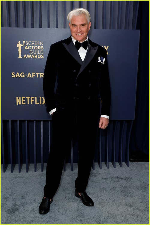 Douglas Sills (The Gilded Age) at the SAG Awards