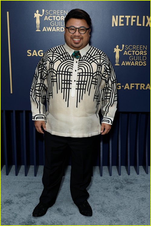 Don Darryl Rivera (Only Murders in the Building) at the SAG Awards