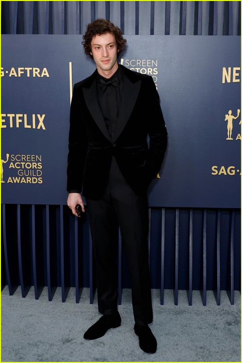 Dominic Sessa (The Holdovers) at the SAG Awards