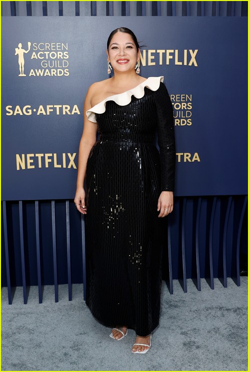 Jillian Dion (Killers of the Flower Moon) at the SAG Awards