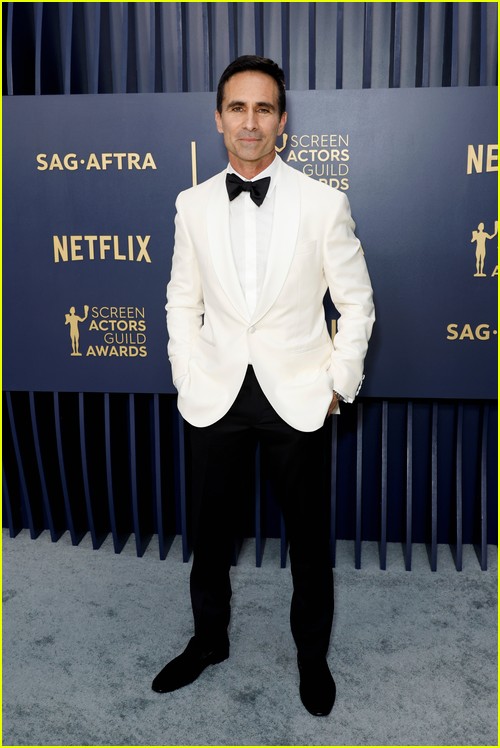 Nestor Carbonell (The Morning Show) at the SAG Awards