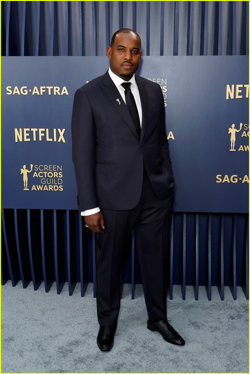 Lionel Boyce (The Bear) at the SAG Awards
