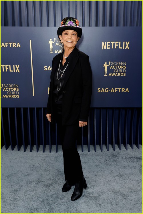 Tantoo Cardinal (Killers of the Flower Moon) at the SAG Awards