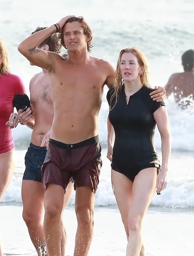 Ellie was seen looking 'blissfully happy' with Armando during her Costa Rica getaway