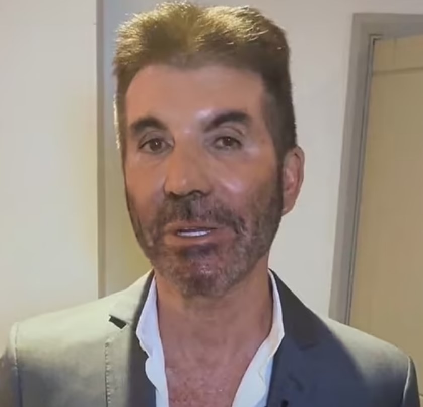 Simon Cowell looked very different in a video launching Britain's Got Talent