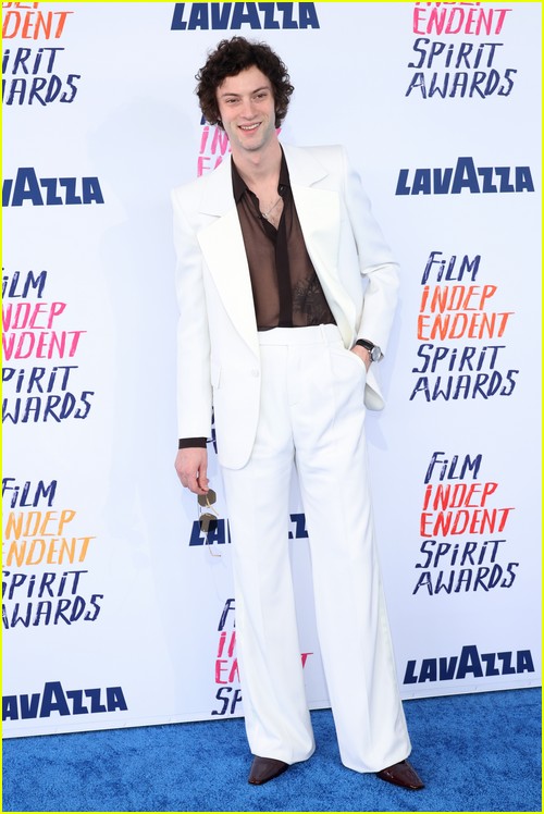 Dominic Sessa (The Holdovers) at the Spirit Awards 2024