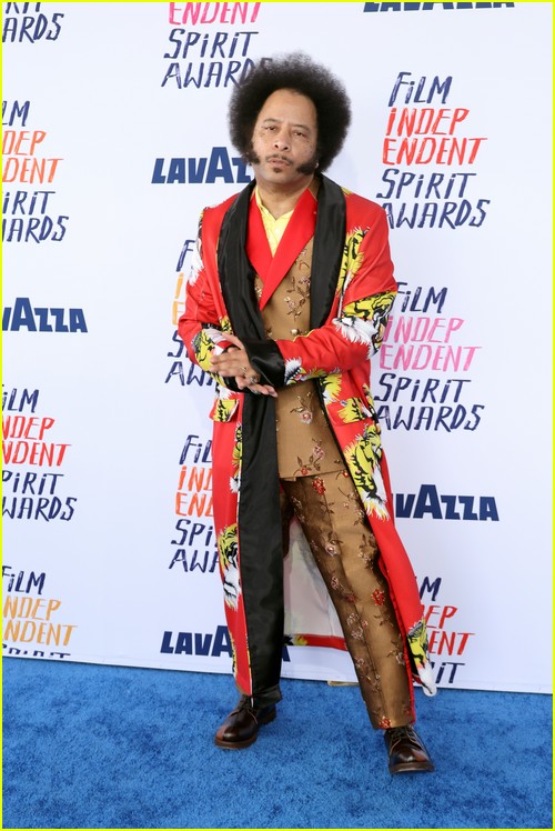 Boots Riley (I’m a Virgo, director/creator) at the Spirit Awards 2024