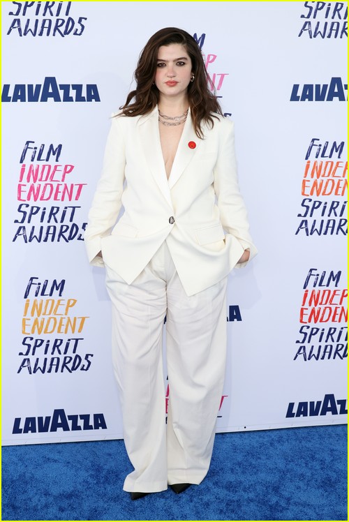 Emma Seligman (Bottoms, director) at the Spirit Awards 2024