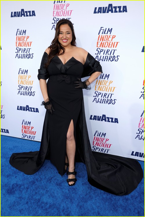 Maria Russell (Jury Duty) at the Spirit Awards 2024