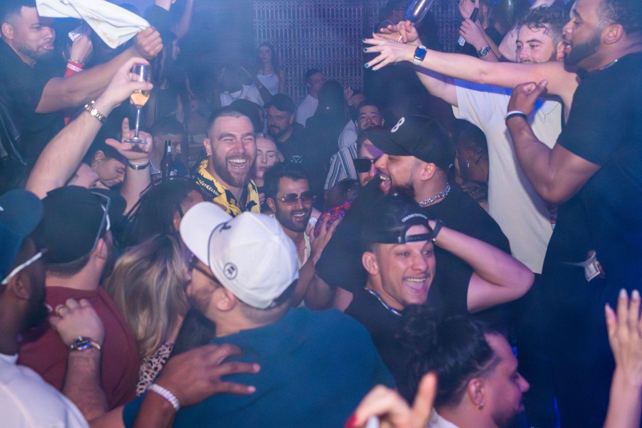 Travis Kelce Parties Solo In Vegas After Supporting Taylor Swift In Sydney