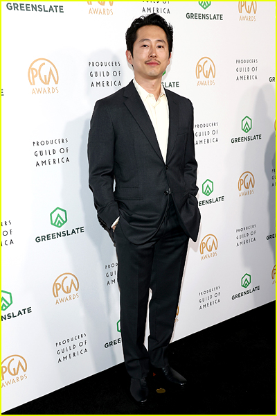 Steven Yeun at the Producers Guild Awards