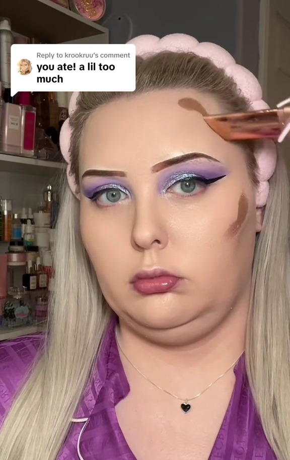 The beauty guru revealed that her confidence dipped after suddenly gaining weight