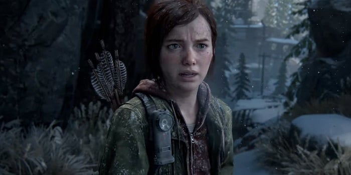 Ellie in The Last of Us Game