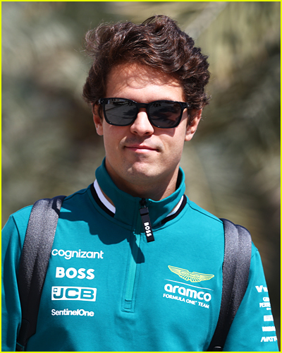 Felipe Drugovich in the paddock at Formula 1 previews