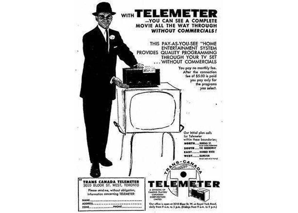 Telemeter ad