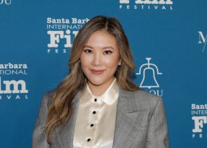 Ally Maki attends the Outstanding Directors of the Year Award ceremony during the 39th Annual Santa Barbara International Film Festival at The Arlington Theatre on February 12, 2024 in Santa Barbara, California.