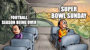 Super Bowl Sunday meme
