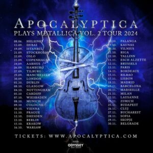 APOCALYPTICA Announces 'Plays Metallica Vol. 2' 2024 European Tour