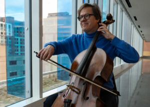 Amanda Gorman's poetry and Bach cello suites serve up hope : NPR