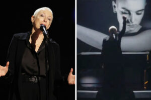 Annie Lennox Just Called For A Ceasefire On Stage At The Grammys