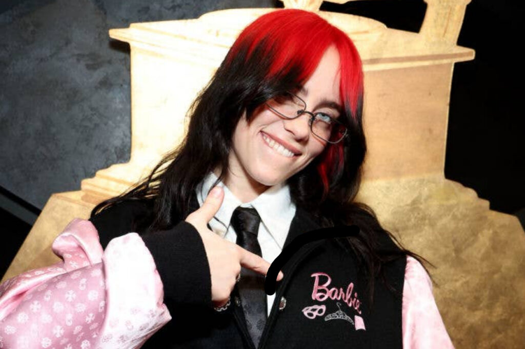 Billie Eilish Wore A "Barbie" Jacket On The Grammys Red Carpet, And It's Absolutely Iconic