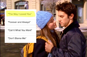 Choose A Taylor Swift Song For Each Of These "Gilmore Girls" Couples