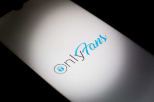 OnlyFans -Logo Photo Illustration